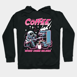 Coffee Infused Cosmic Melodies Hoodie